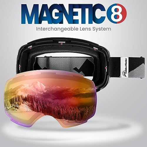 OutdoorMaster Ski Goggles PRO Replacement Lens - 20+ Choices
