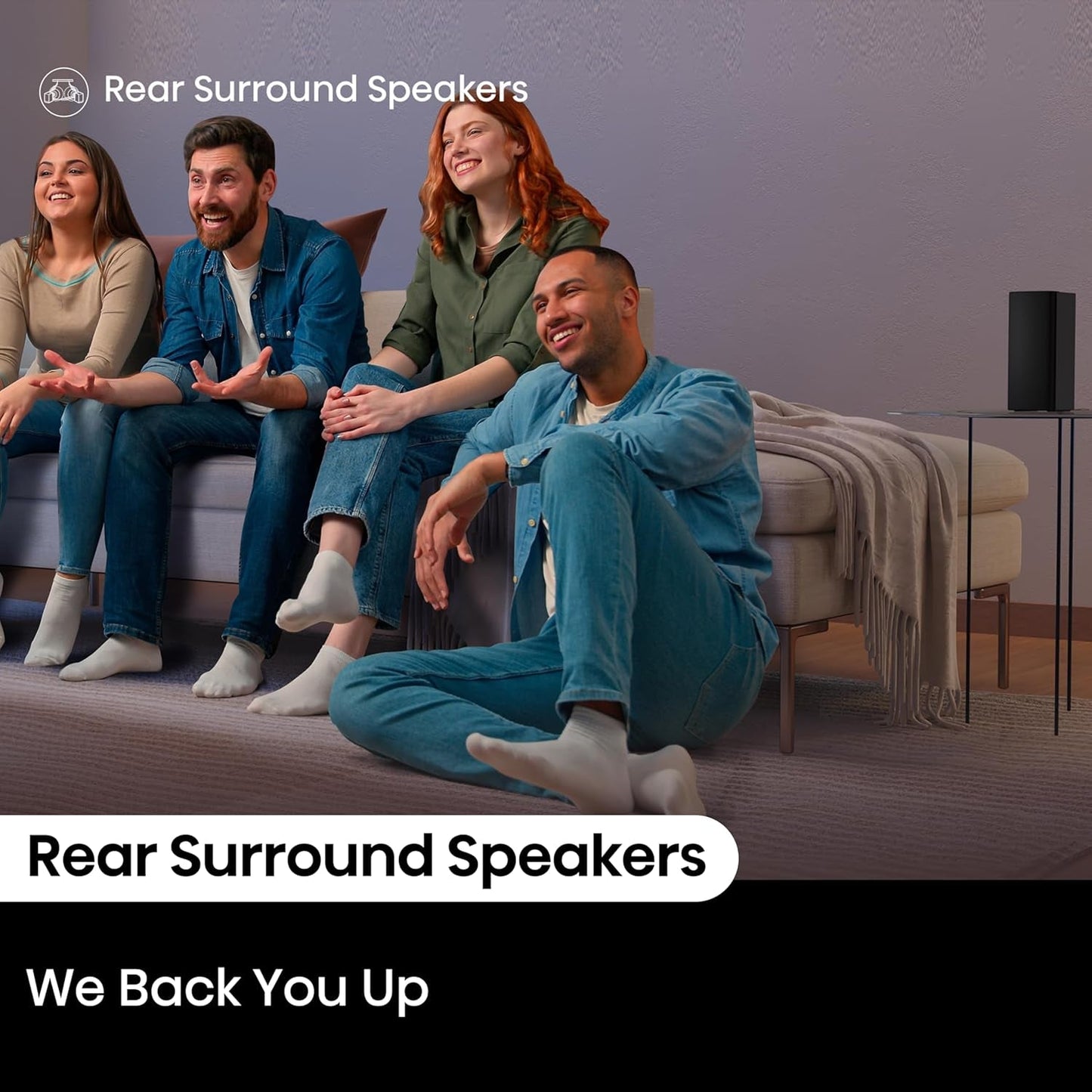 HS5100 5.1Ch Sound Bar with Wireless Subwoofer, 540W, Dolby Digital Plus, Bluetooth 5.3, Ezplay, Roku TV Ready, DTS: X, Hdmi/Aux/Arc/Optical/Usb (HS5100, 2024 Model)