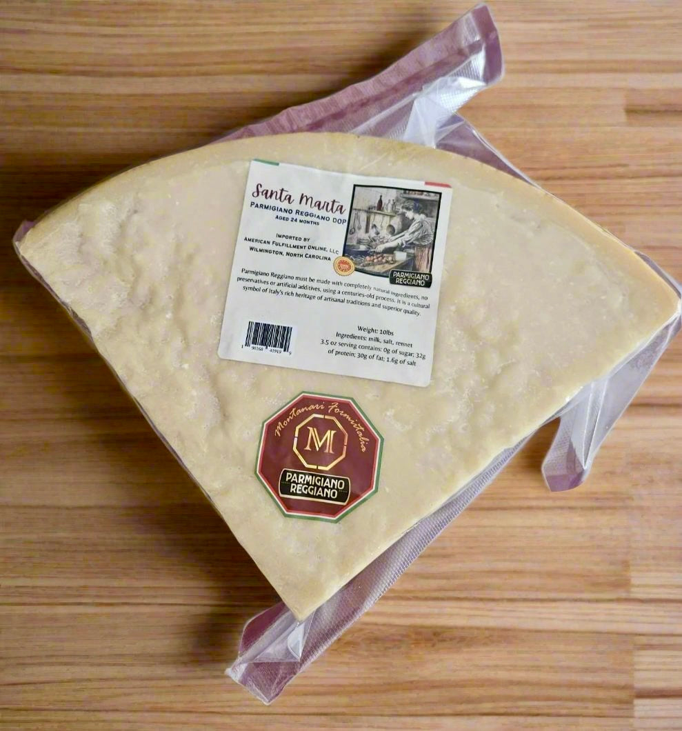 10lb cut of Parmigiano Reggiano | Aged 30+ months