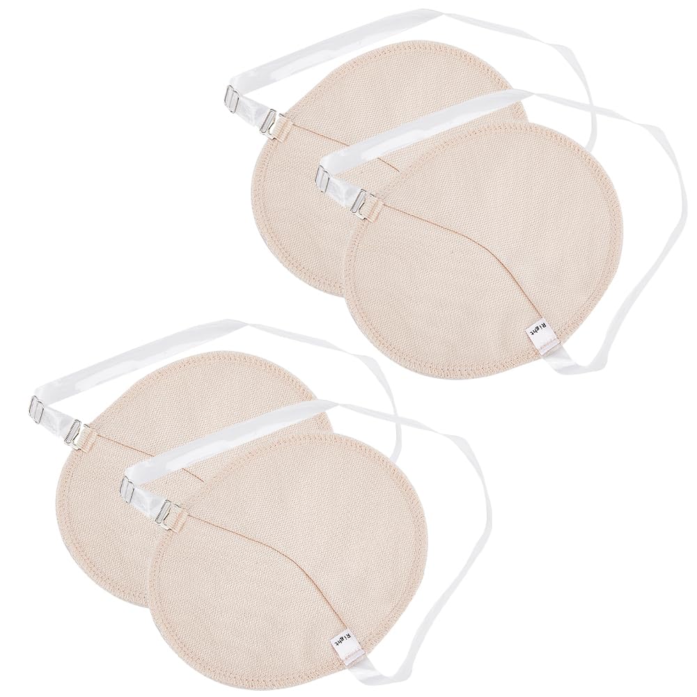 GORGECRAFT 2 Pair Underarm Sweat Pads Reusable Summer Armpit Sweat Absorbing Guards with Shoulder Strap Washable Anti-Perspirati