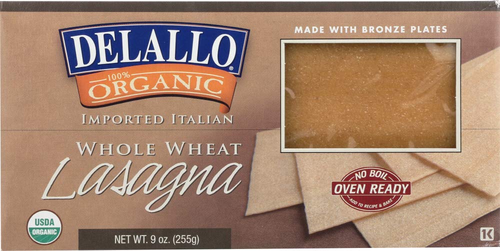 (NOT A CASE) Organic Whole Wheat Lasagna Oven Ready