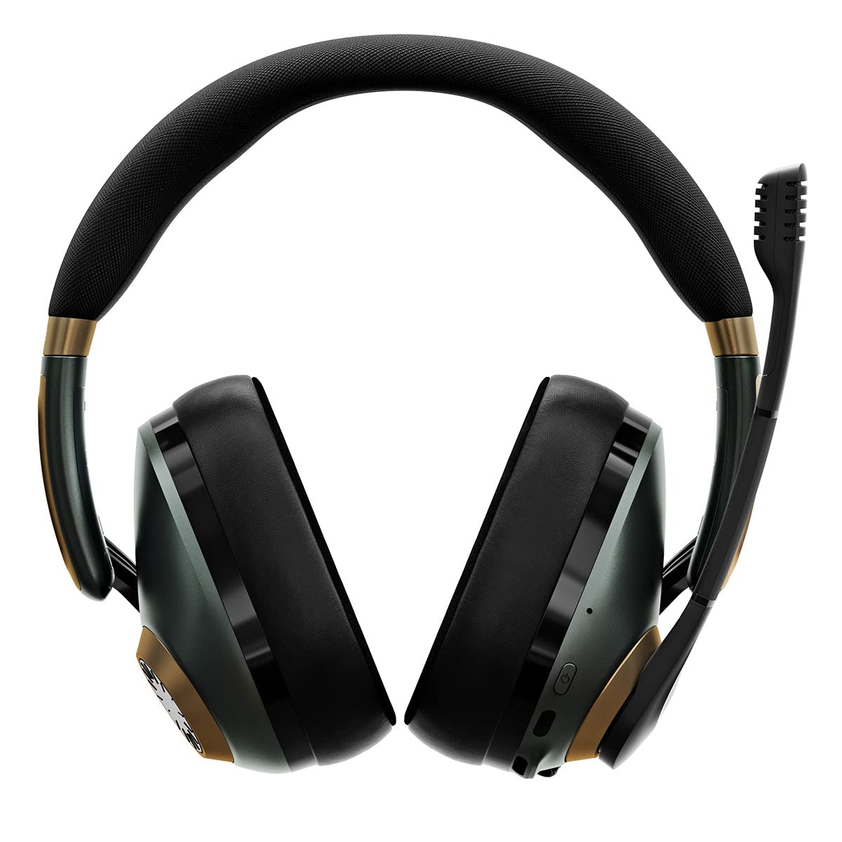 EPOS H3Pro Hybrid Gaming Headset - Noise-Cancelling, Bluetooth, Faux Leather, All-size - Racing Green