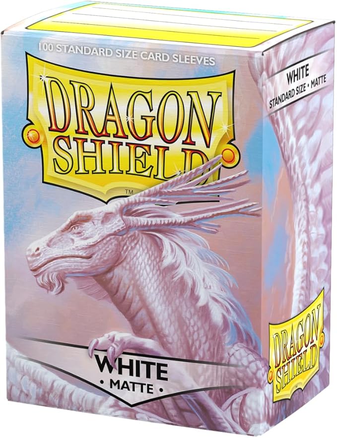 Dragon Shield | Standard Size Matte Card Sleeves | 100 CT - Smooth & Tough TCG Sleeves - Compatible with Pokemon, Flesh & ...