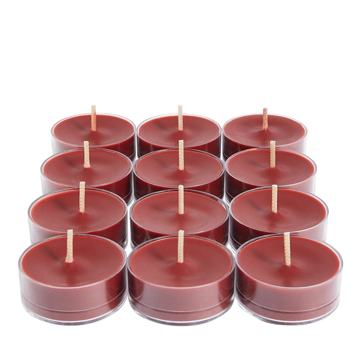 Partylite Set Of 12 Tea Lights Candles  Black Cherry And Deep Plum Scent  Aromatherapy Scented Candles Gift Set  Up To 4 To 6 Hours Burn Time