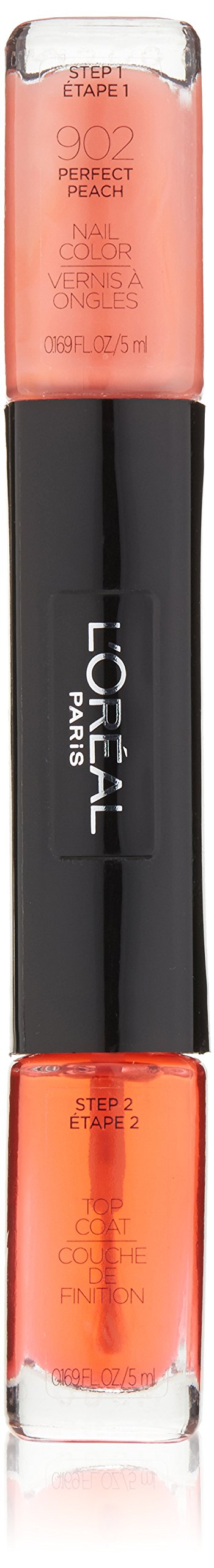 LOr  al Paris Cosmetics Infallible Nail, Perfect Peach, 0.34 Fluid Ounce