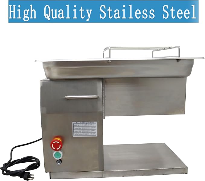 Commercial Stainless Steel Meat Slicer Body for 110V QH Meat Cutting Machine Cutter