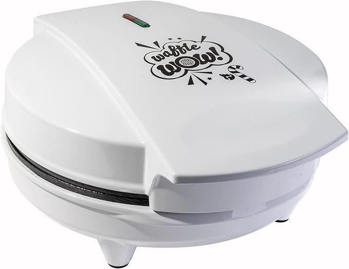 Christmas Cheer Holiday Waffle Maker- Make X-Mas Winter Breakfast Special w/Cute Pancakes or Waffles for Kids, Adults - Electric Nonstick Waffler Iron, Features a Snowman, Santa & More, Fun Gift