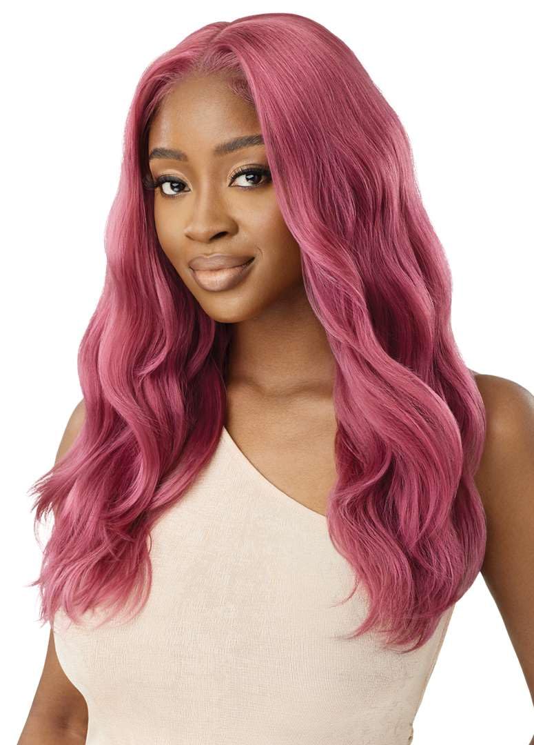 Outre Lace Front Wig - Perfect Hair Line 13X6 - Weslyn (OFF BLACK 1B)