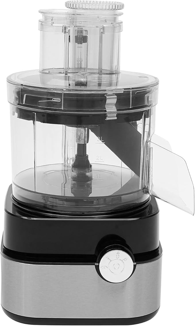 Commercial Food Processor,600W Electric Vegetable Dicer Chopper,Professional Veggie Shredder with 900PRM,Multifunctional Meat Grinder Blender,Food Chopper for Onions,Potatoes,Meat