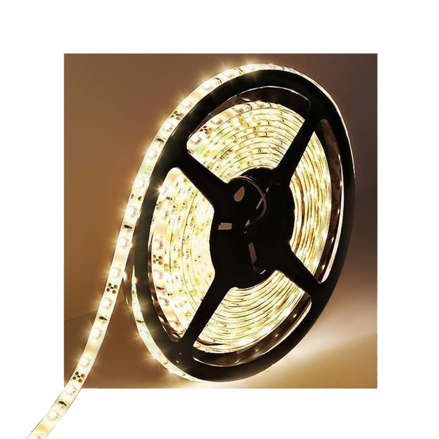 Tasodin LED Strip Light, Waterproof IP65, 16.4ft, 300 Units 3528 LEDs, Warm White
