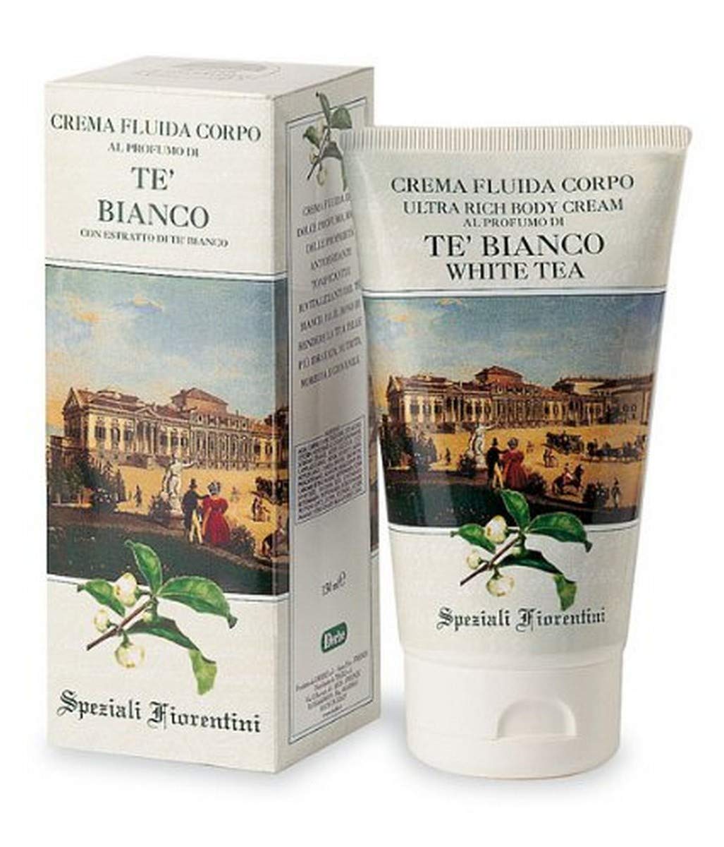 Speziali Fiorentini Ultra Rich Body Cream, White Tea, 5.0 Ounce