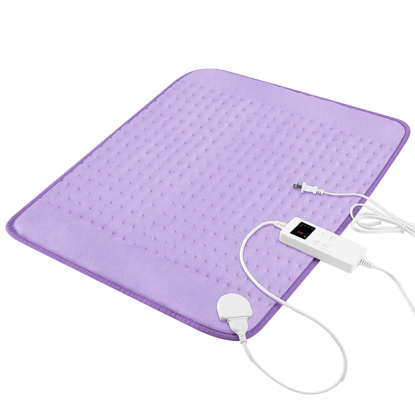 Heating Pad for Back Pain & Cramps Relief, Electric Heating Pad for Neck/Shoulders/Legs/Arms/Knee, Dry&Moist Heating Pads, 6 Heat Settings, Auto Off, Machine Washable, Gifts for Women(20''x24'')