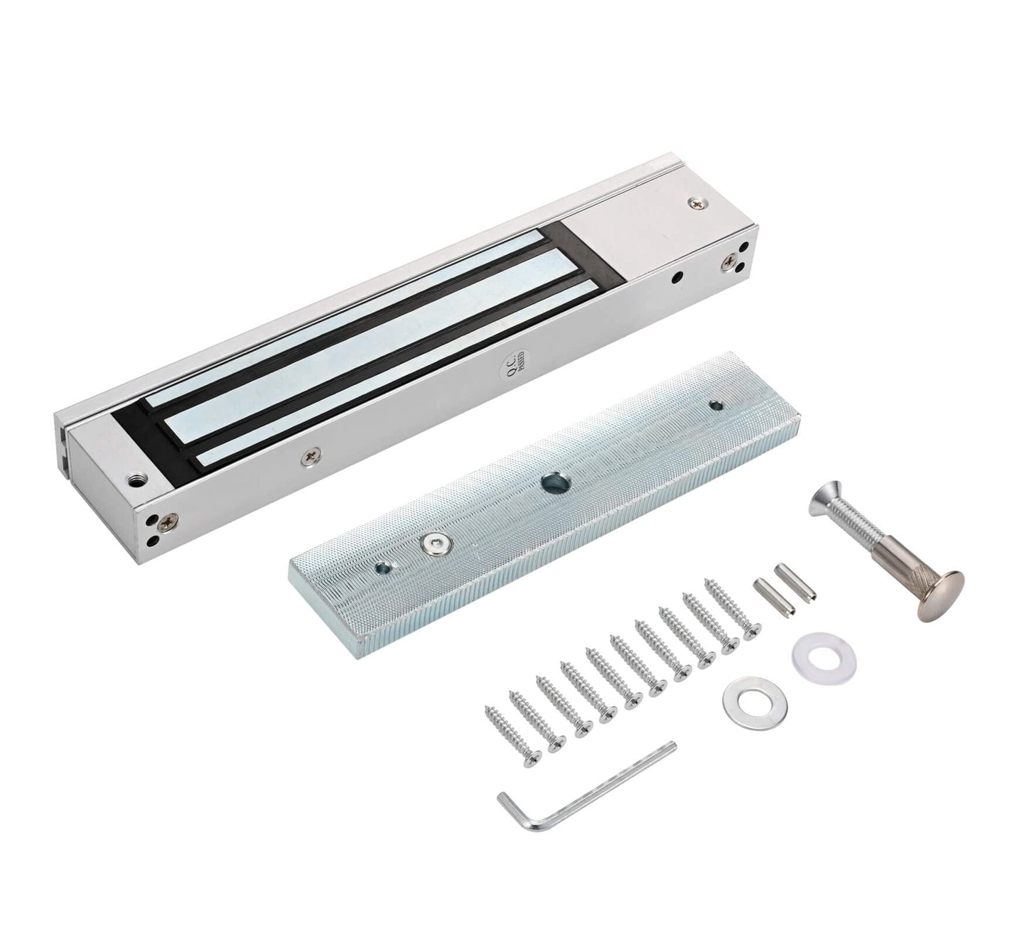 Door Access Control System RFID Keypad 600lb Electric Magnetic Door Lock Kit with Exit Button