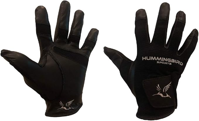 Hummingbird Sports Girls Genuine Leather Lacrosse and Field Hockey Gloves