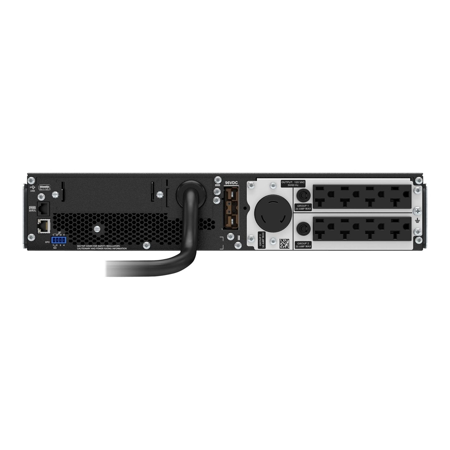 Apc Ups 3000Va Smart-Ups Single Phase Online Uninterruptible Power Supply, Rack Mount Ups (Srt3000Rmxla)