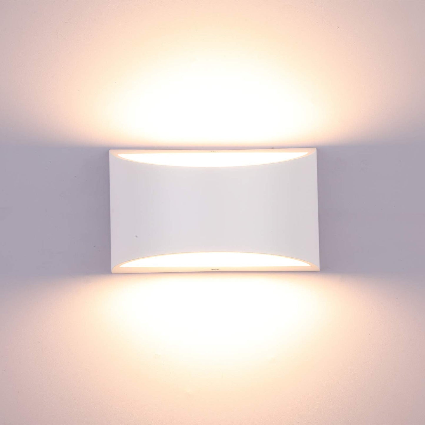 Lightess Modern LED Wall Sconce 12W Dimmable Up Down Light 1pc Warm White Model 942499-BJ