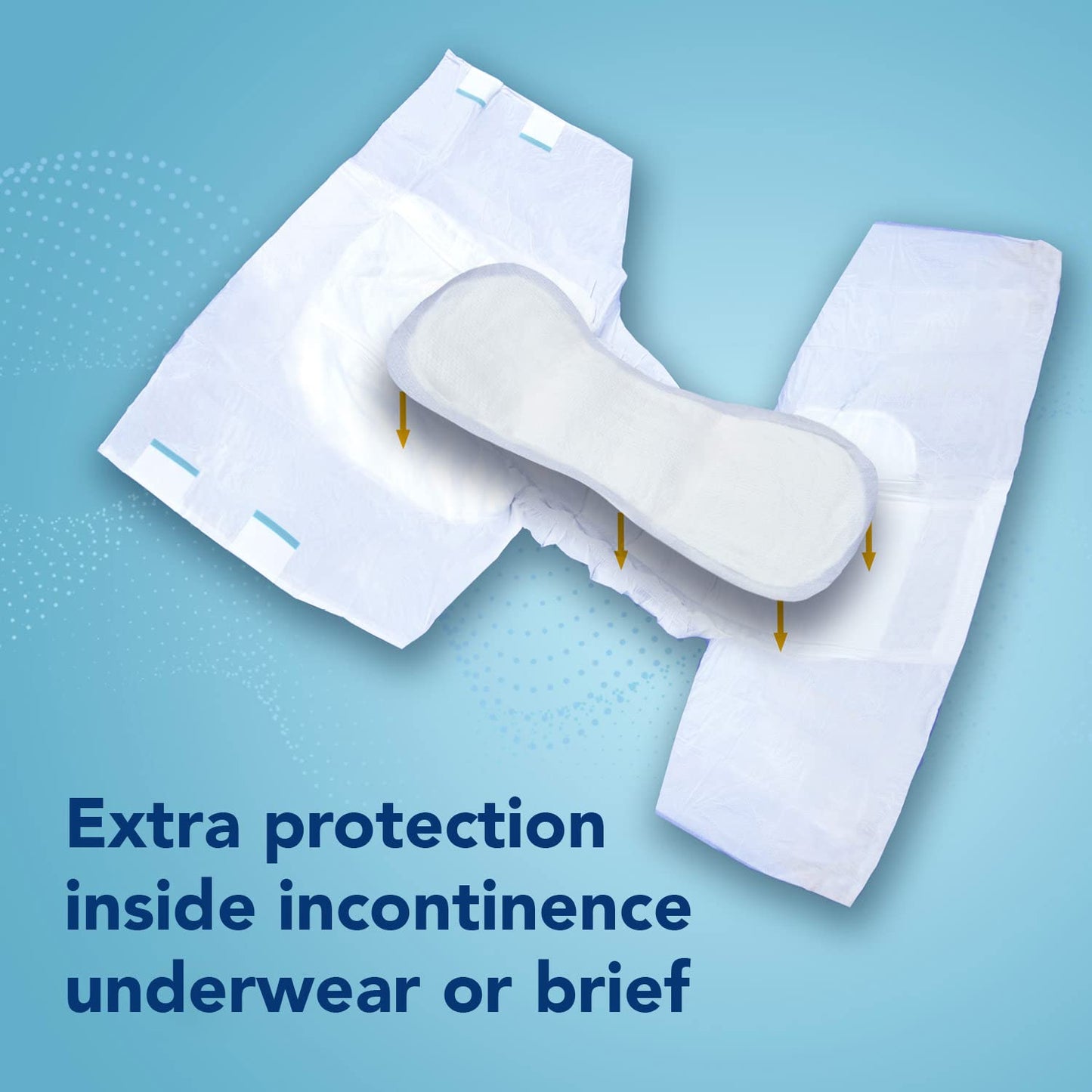 Total Dry Ultimate Booster Pads for Women & Men Extra-Absorbent Overnight Diaper Inserts– FSA HSA Approved-for Use Inside Adult Diapers -Enhanced Absorption & Leak Control