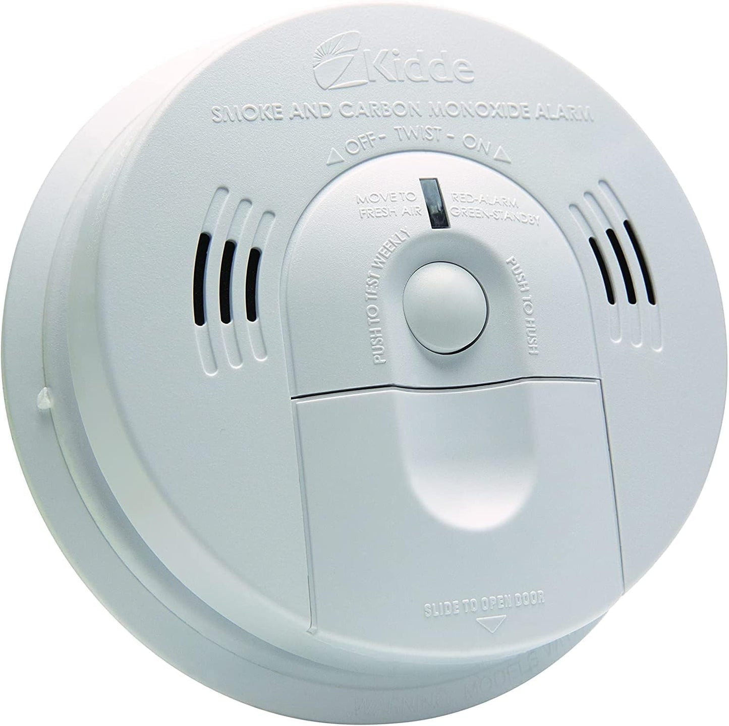 Kidde Hardwired Smoke & Carbon Monoxide Detector, Battery Backup, Interconnectable, LED Warning Light Indicators, 4 Pack