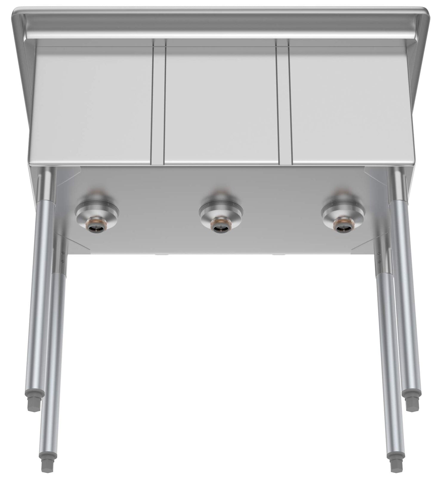 KoolMore 36" 3 Compartment Stainless Steel Triple Bowl NSF Commercial Kitchen Sink - Bowl Size 10" x 14" x 10"
