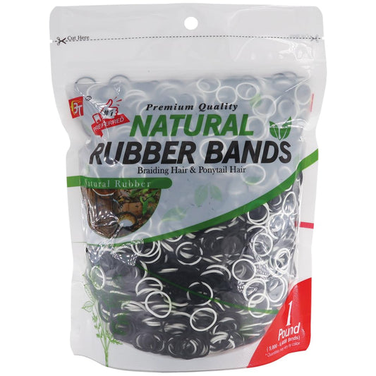 1 LB Rubber Bands Hair Band Soft Elastic Hair Accessories Braid Mini Hair Ties Stretchy Hair Ties No Damage Rubber Bands for Hai