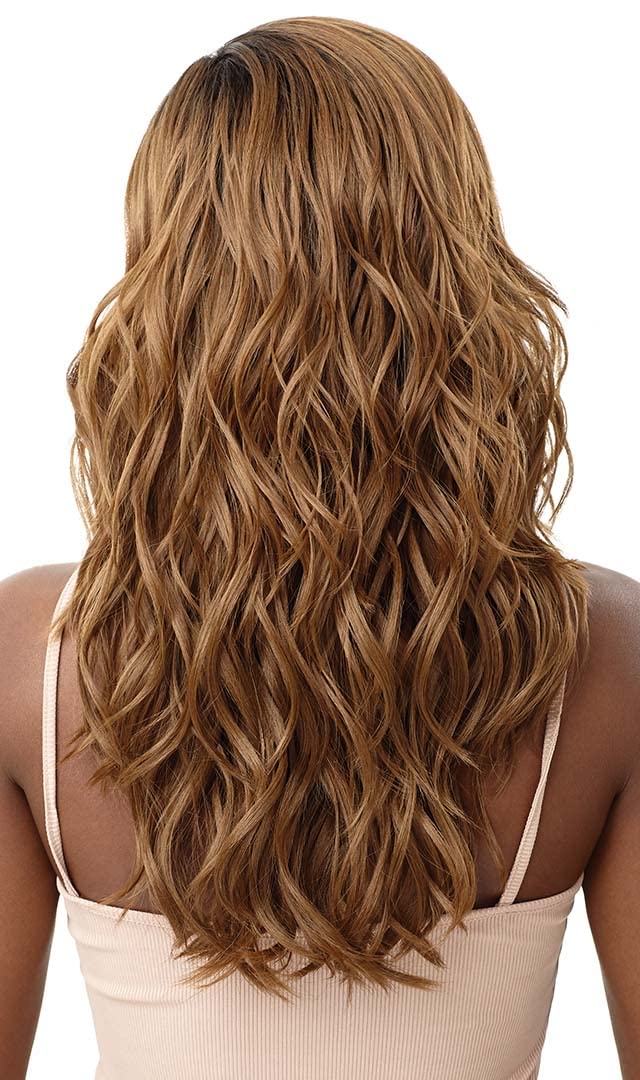 Outre EveryWear Synthetic HD Lace Front Wig - EVERY 17 (Color:1B Off Black)