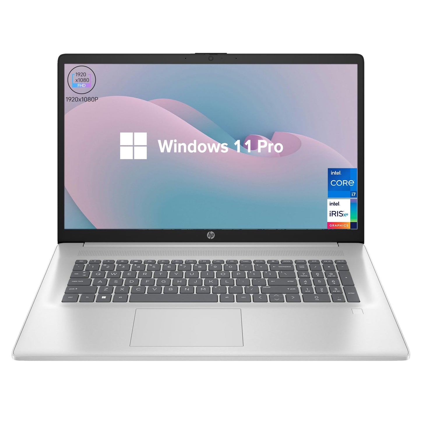 Hp 17T Performance Business Laptop, 17.3 Fhd, Intel Core I7-1355U, 16Gb Ram, 1Tb Ssd, Fingerprint Reader, Hdmi, Superspeed Usb,