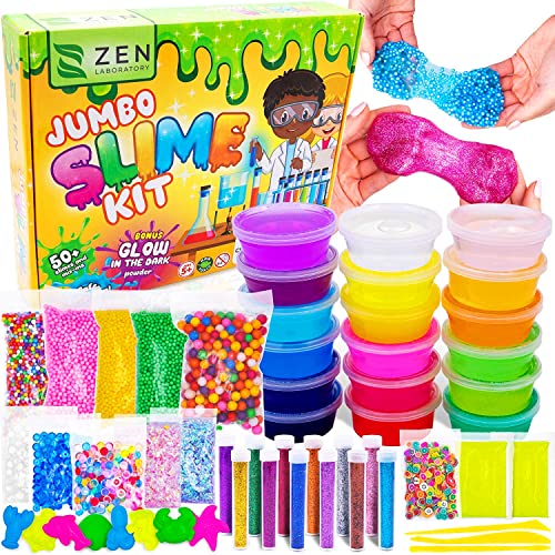 Ultimate Slime Kit for Girls 10-12 | Perfect Toys for Girls 7-12 Years Old | Complete DIY Slime Making Kit for Kids and Bo...