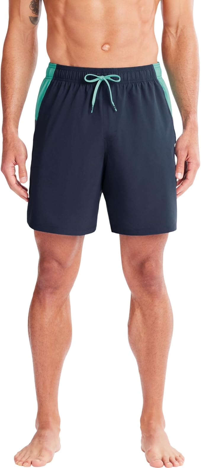 Under Armour Mens E-Board Swim Shorts with Drawstring Closure & Back Elastic Waistband, Quick-Dry