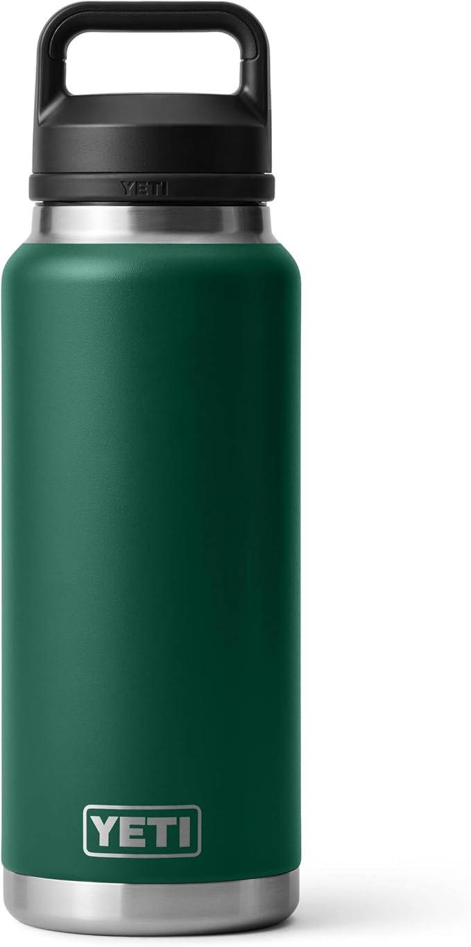 YETI Rambler 36 oz Bottle, Vacuum Insulated, Leakproof, Stainless Steel with Chug Cap