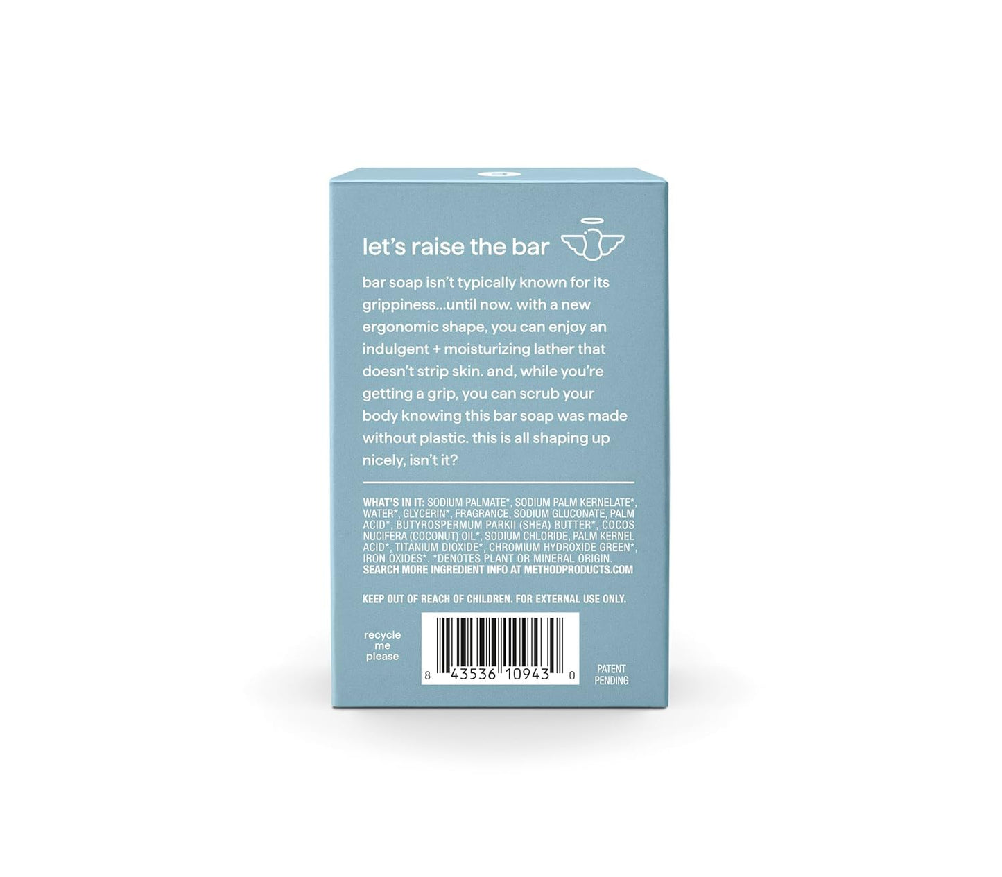 Method Bar Soap, Sea + Surf, Plastic Free, 2 bars, 5oz each
