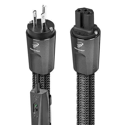 AudioQuest Tornado High (Variable) Current Power Cable - 2m - 1 x C13 > 1 x 3-Prong Wall Plug
