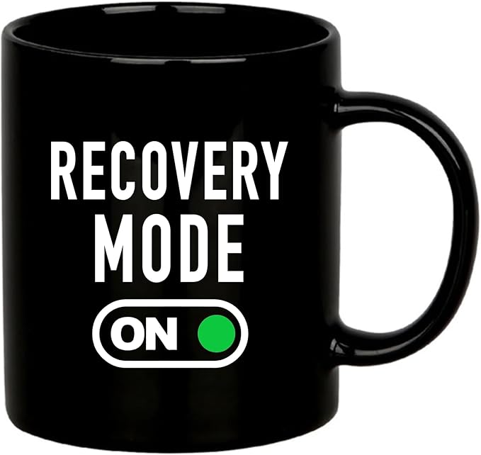 Recovery Mode On Get Well Coffee Mug Gift For Patient Motivational Inspirational Gifts For Family Friends Ceramic Cup Nove...