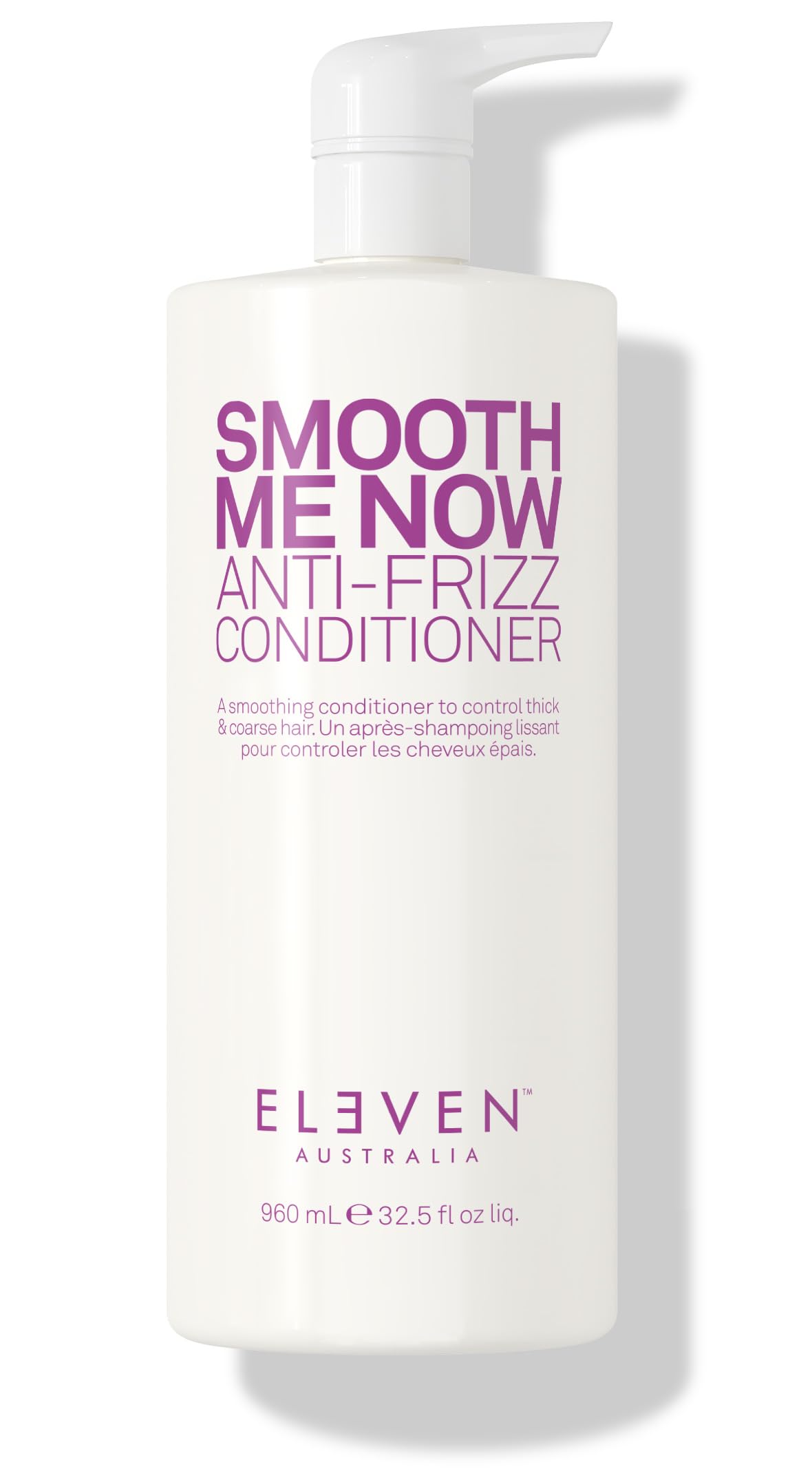 ELEVEN AUSTRALIA Smooth Me Now Anti-Frizz Conditioner - Hydrating Formula for Dry, Frizzy Hair, Reduces Flyaways, Enhances Smoot