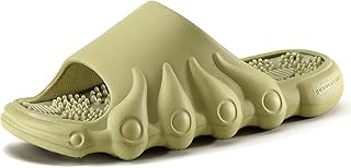 MOTTLED SKY Plantar Fasciitis Relief Foot Massager for Plantar Fasciitis Shoes Women Acupressure Massage Slippers Reflexol...