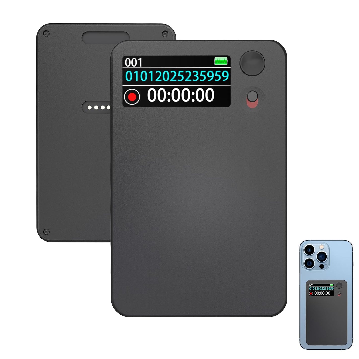 Ai Voice Recorder, Transcribe & Summarize By Chatgpt, Digital Recorder Device With Playback For Lectures, Meetings, Calls, Suppo