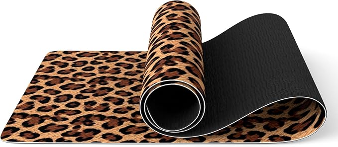 FOLAI Extra Thick Yoga Mat 6mm，pilates mat thick - Non-Slip Exercise Mat for HIIT, Pilates & Home Workouts & Workout with ...