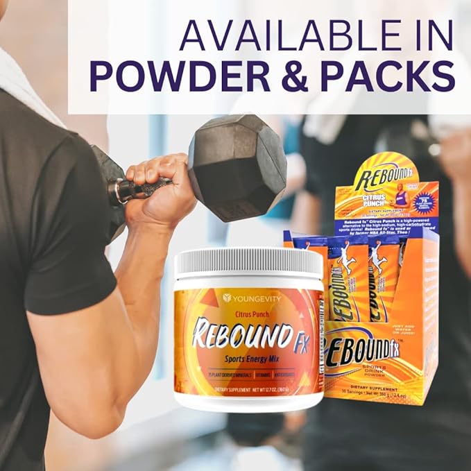 Youngevity Rebound FX Citrus Powder 360g Package May Vary