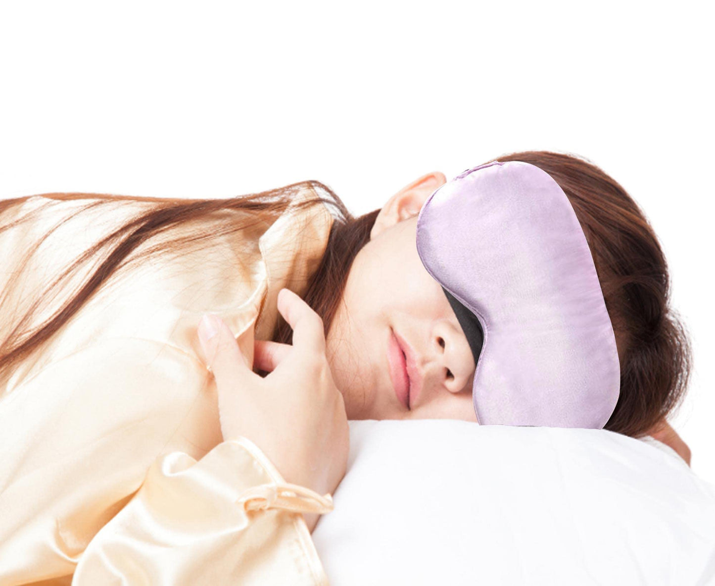 LMGERBUD Sleep Eye Mask for Sleeping,Soft and Comfortable Fabric, Eye Shade Cover for Travel Nap