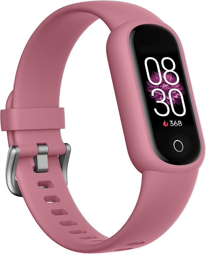TOOBUR Fitness Tracker Watch with Heart Rate/Sleep Tracker/IP68 Waterproof, Activity Tracker with Pedometer Step Counter, ...