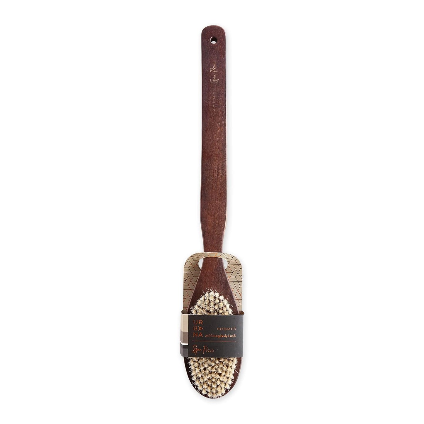Urbana Spa Prive Men's Bamboo Charcoal Collection, Body Brush