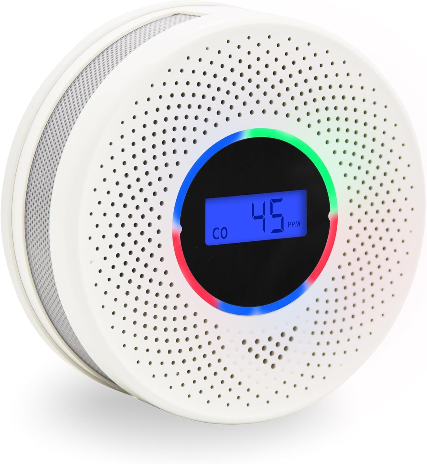 10-Year Battery Smoke and Carbon Monoxide Detector, 2-in-1 Smoke CO Alarm with Digital Display, Reliable Fire and CO Alarm for Home, Bedroom, Kitchen (3 Pack)