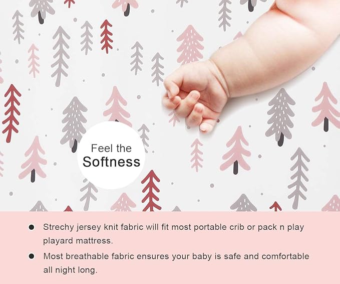 BROLEX Baby Fitted Crib Sheets: Kid Crib Sheets - Set of 2 for Toddler Standard Size Crib Mattress for Boys and Girls - Jersey Knit Crib Bed Sheets Jungle Animals