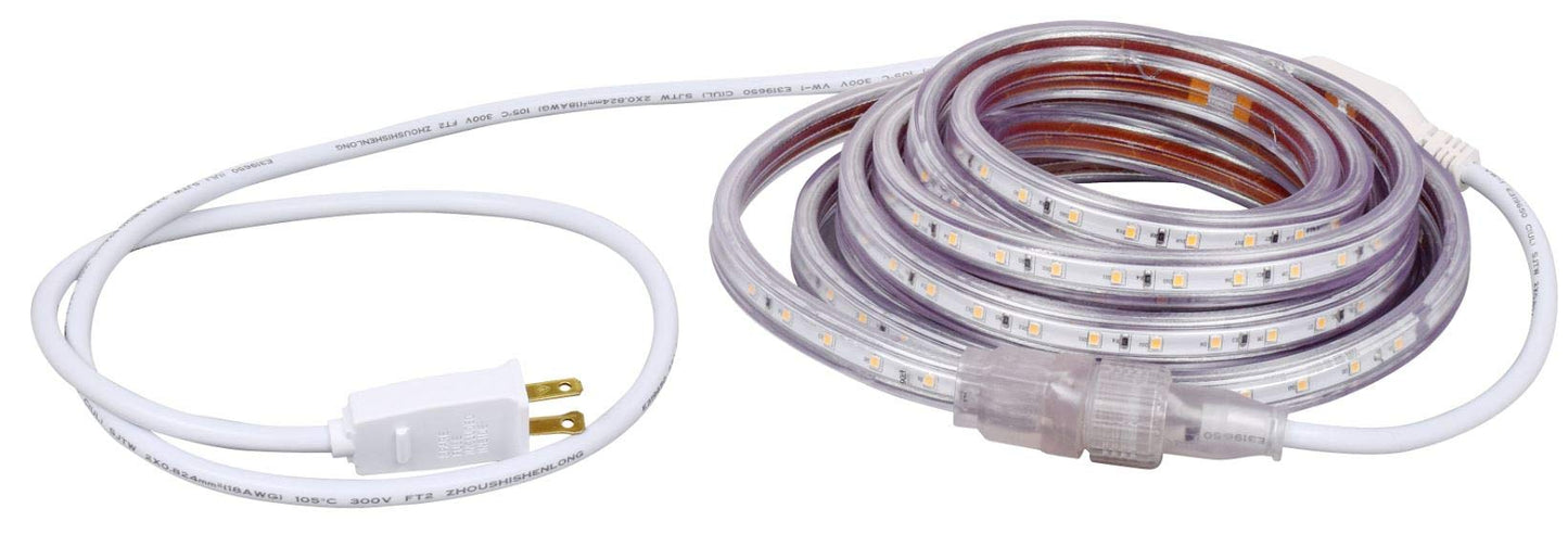 LEDVANCE SYLVANIA LED Strip Lights Starter Kit, 16ft, 3000K Color, Outdoor Use, Model 75621