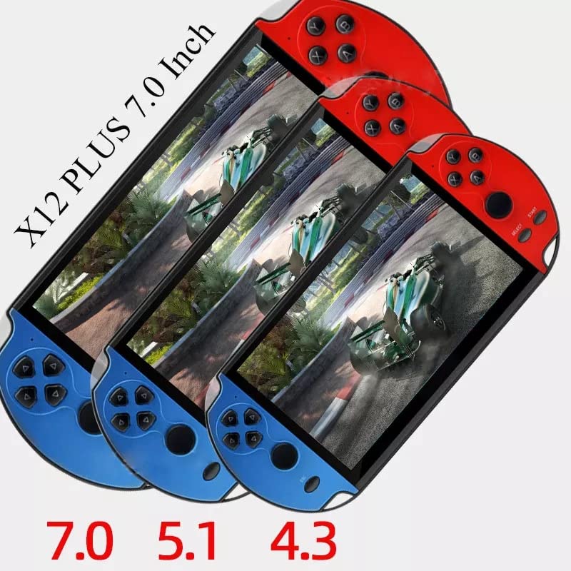TCDSTAR Original factory 16GB Retro Handheld Games Player x 12 plus 10000games Portab 7 Inch e-book MP5 Video Game Consoles Birthday Gift for kids Adults