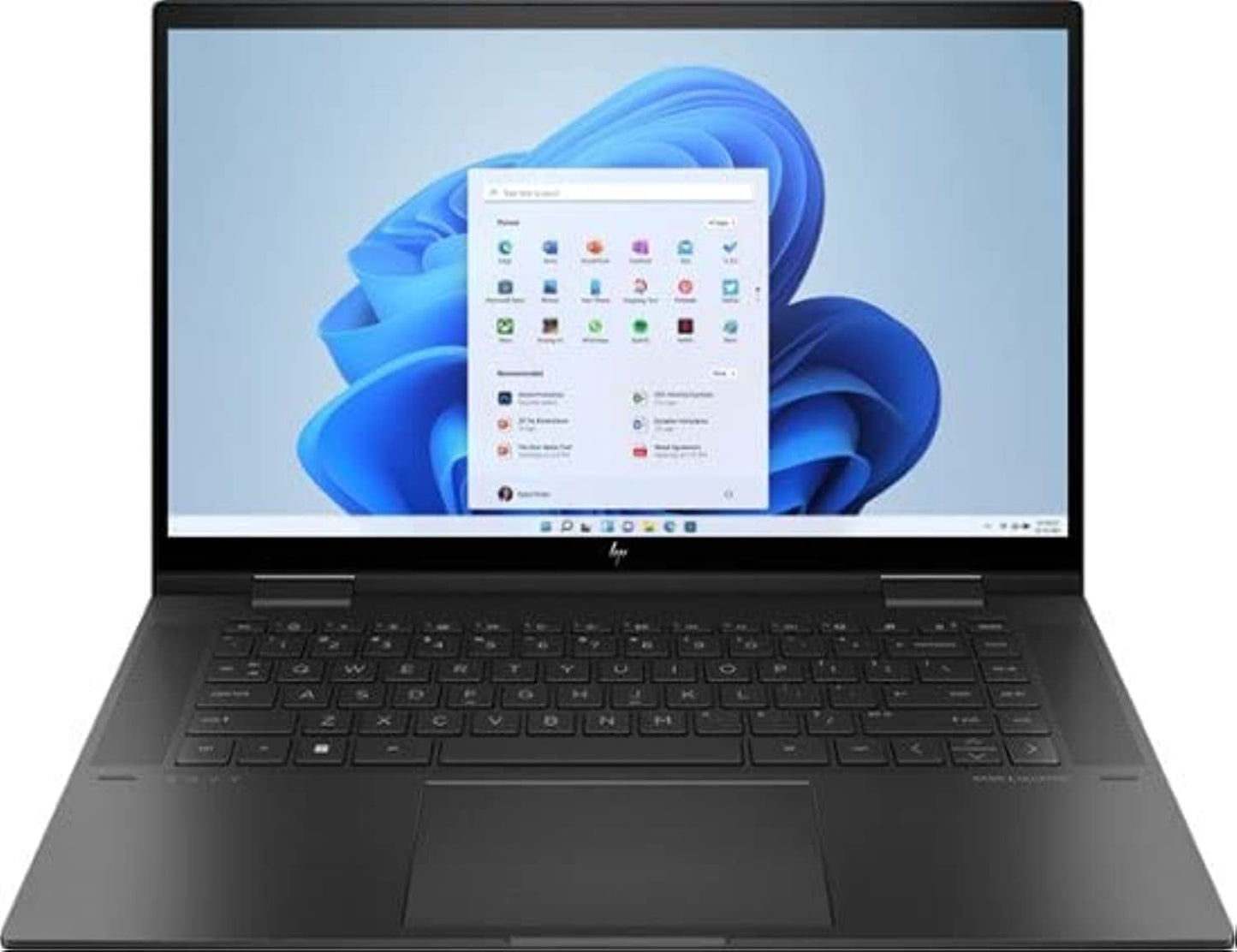 Hp 2023 Envy X360 2-In-1 15.6 Touch-Screen Laptop - Amd Ryzen 5 7530U 8Gb Memory 2Tb Ssd - Nightfall Black
