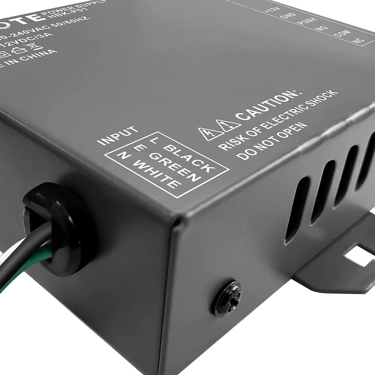 UHPPOTE Access Control Power Supply 12V for Door Electric Lock Intercom Camera Doorbell (Input:110-240VAC Output:12VDC)