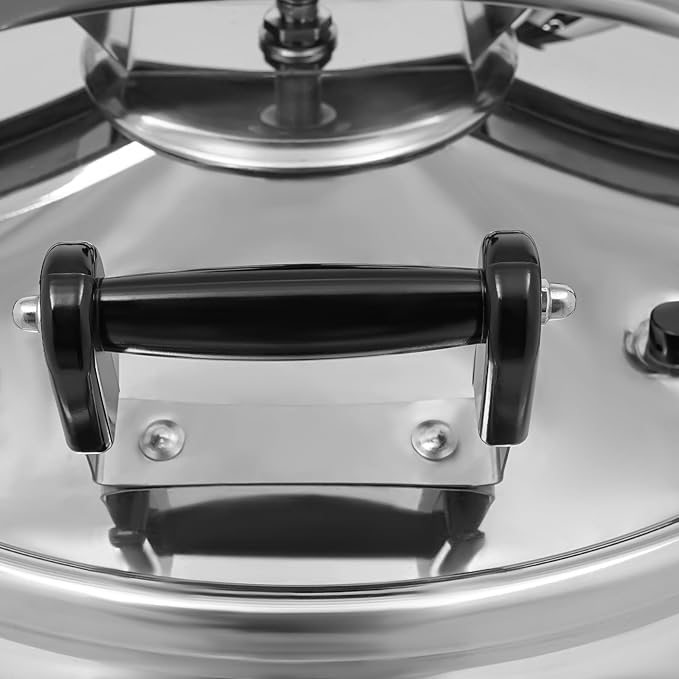 Pressure Cooker, 40L/42.27 Qt Stainless Steel Pressure Stewing Pot, Tabletop/Cooktop 60Kpa High Pressure Cooking Pot, Suitable for Open Fire, Induction Cooker, Electric Stove, Gas Stove
