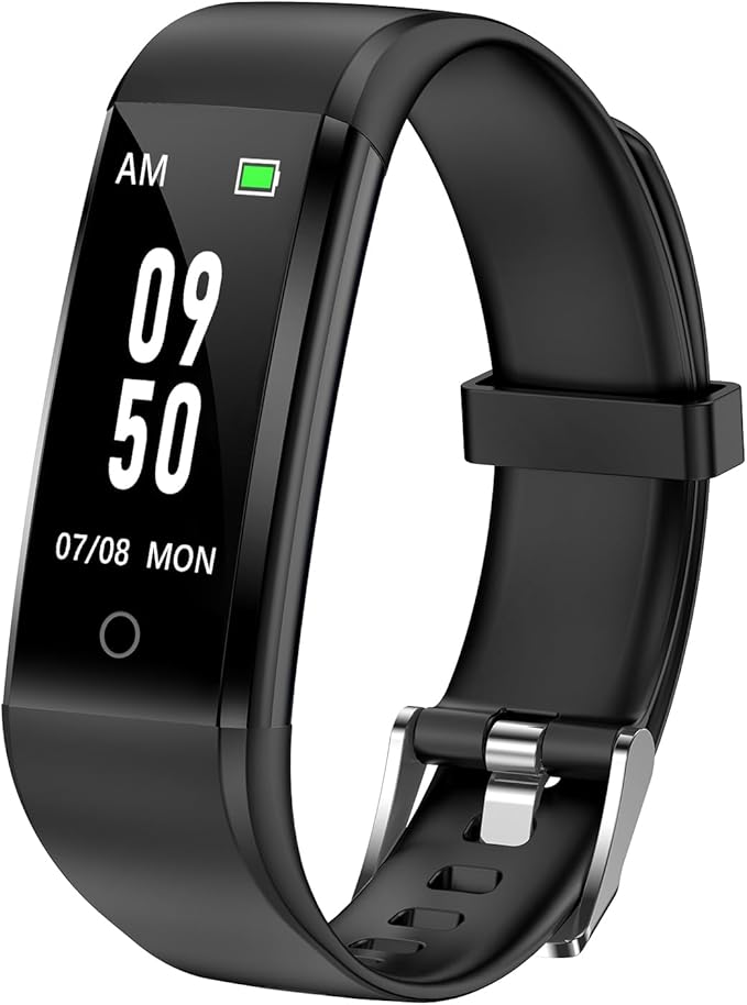 GRV No Bluetooth Pedometer Watch Fitness Tracker No Phone Needed, Step Counter Calories/Sleep Tracker for Walking Running ...