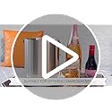 Olmaanseta Stainless Steel Ice Bucket For Parties With Lid And Ice Tongs,Insulated Wine Bucket With Strainer Keeps Drinks ...