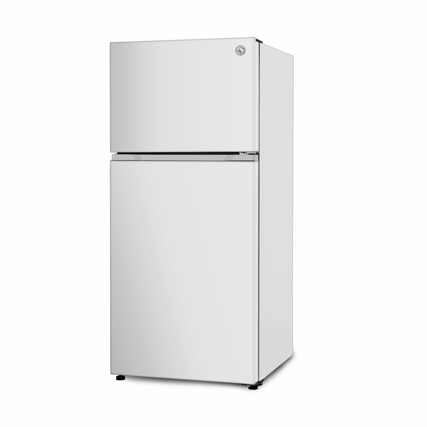 Commercial Cool 18 Cu. Ft. Top Mount Refrigerator with Ice Maker, 2-Door Refrigerator with Top Freezer, Freezer with Icemaker and Adjustable Temperature Control, Energy Star Certified, White